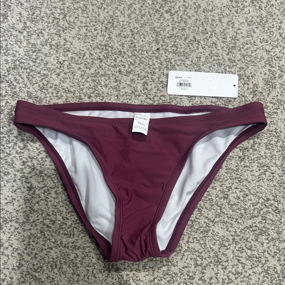 Kona Sol Women's Plum Bikini Bottom